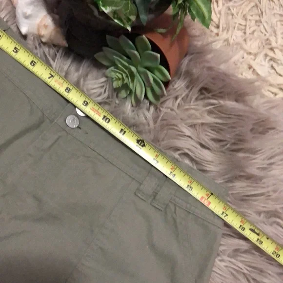 Sonoma Life + Style Skort-Sz 14-Olive Green-Cotton - Picture 9 of 16